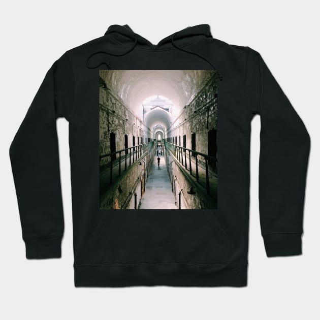 Eastern State Penitentiary Hoodie by tessiaphoto